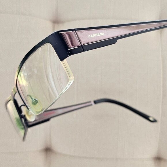Carrera Men Eyeglasses Frame Eye Wear Half Rim Glasses CA7548 RZZ 140 53[]20 - Picture 1 of 12